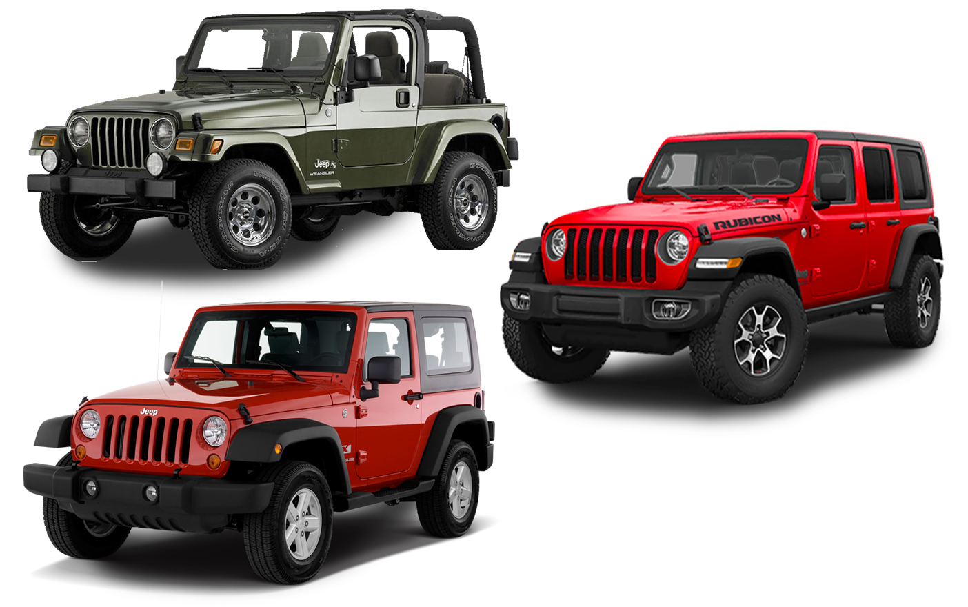 WRANGLER TJ/ JK /JL 1997 - 2024